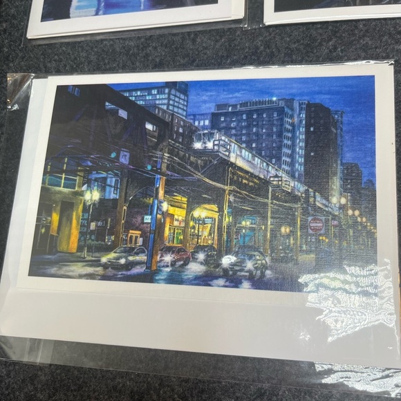 "Greetings from Chicago" greeting cards by artist Michael Bever - Picture 8 of 15